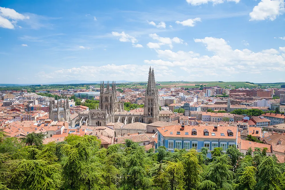 Ciudad de Burgos capital de Castilla León